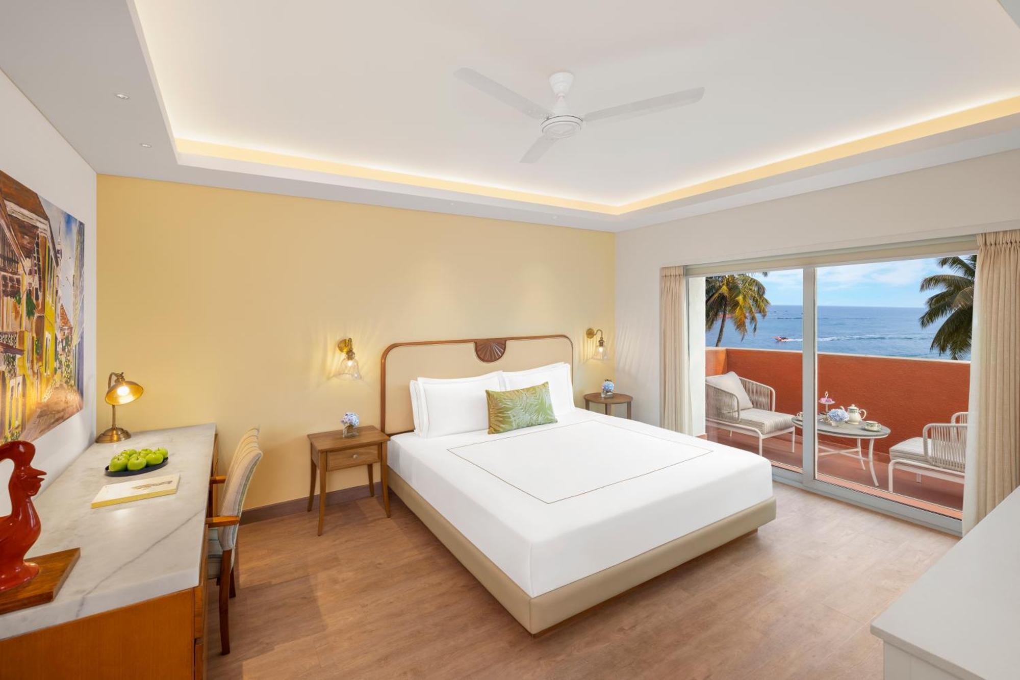 Taj Cidade De Goa Heritage, Goa Santa Cruz ภายนอก รูปภาพ Deluxe Ocean View Room