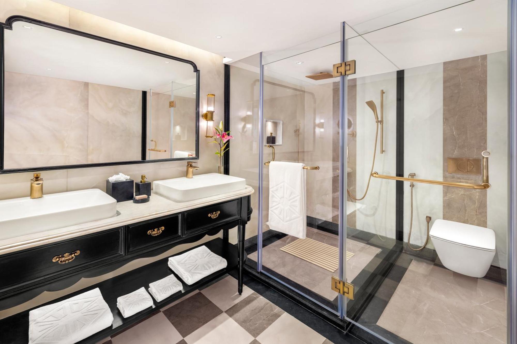Taj Cidade De Goa Heritage, Goa Santa Cruz ภายนอก รูปภาพ Bathroom